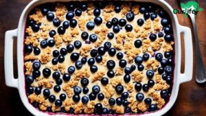 lemon blueberry crisp