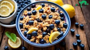 lemon blueberry crisp