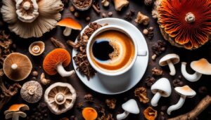 types of mushrooms in coffee